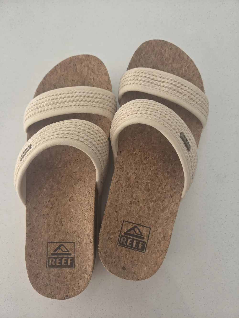 Reef Women's Woven Platform Slide Sandals